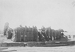 Djenne ruins ancient mosque - Albert Rousseau