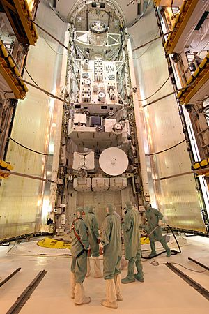 Endeavour payload bay