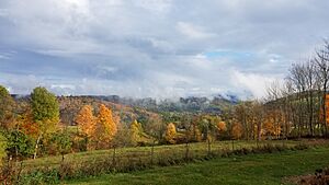 Fall Foliage in Barnet Vermont