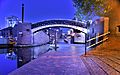 Gas Street Basin at night