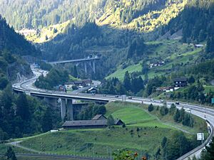 Gotthard autobahn