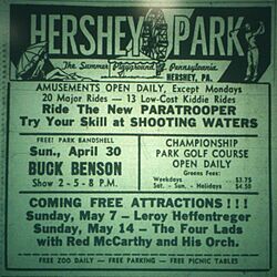 Hershey Park ad 4-28-1967