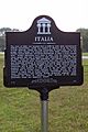 Italia Historical Marker