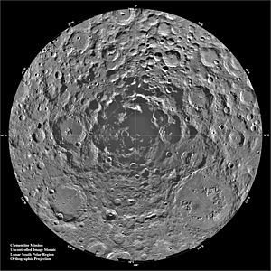 Moon South Pole