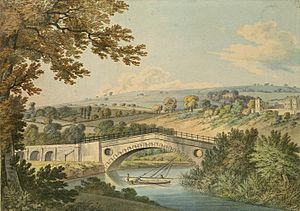 Newton Bridge, Bath c1806