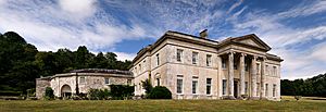 Philipps House view from southwest on sunny summer day