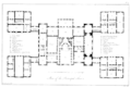 Plan of Holkham Hall