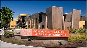 Seven Trees Community Center and Library, part of the San José Public Library