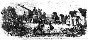 Surrattsville - print - 1867