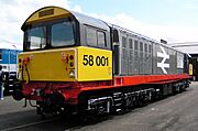 58001 at Doncaster Works.JPG