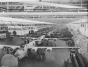 B-24 bomber at Willow Run