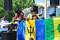 Barbados Flag - Montréal (43347249922)