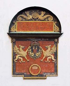 CoA of later Ferdinand I Holy Roman Emperor as King of the Romans 1536 Hofburg Wien Austria