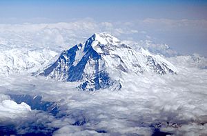 Dhaulagiri - view from aircraft