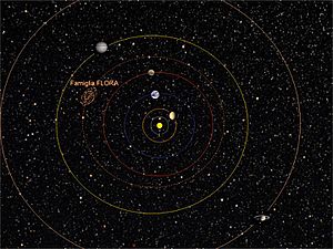 Family Flora of asteroids