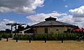 Flag Fen visitor's entrance