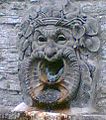 Hafod mansion fountain mask