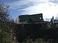 Half-demolished Old Grandstand