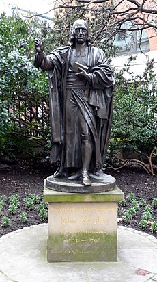 John Wesley at St Paul's