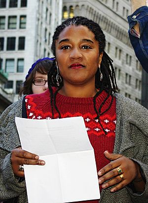 Lynn Nottage Occupy Wall Street 2011 Shankbone