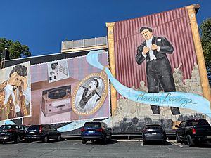 Mario Lanza mural crop