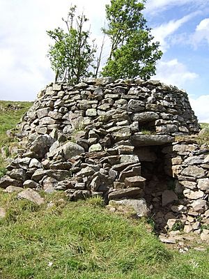 Old lime kiln at Badenyon