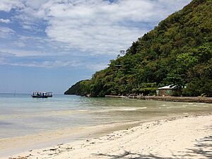 Paradis beach in Haiti