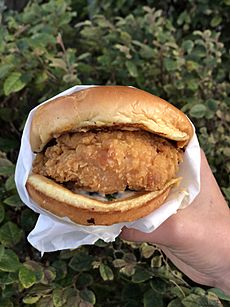 Popeyes chicken sandwich