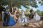 Réunion de famille - Frédéric Bazille - musée d'Orsay RF 2749