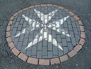 Site of St.John's Cross in the Canongate