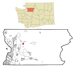 Location of Granite Falls, Washington