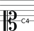 Soprano Clef - trimmed