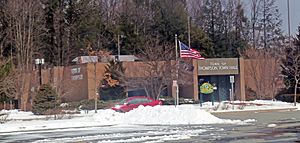 Town hall on Route 42, 2013