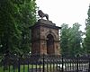 Welsford-Parker Monument at the entrance to the Old Burying Ground in Halifax, Nova Scotia, Canada.jpg