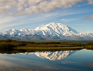 Wonder Lake and Denali