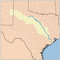 Brazos watershed