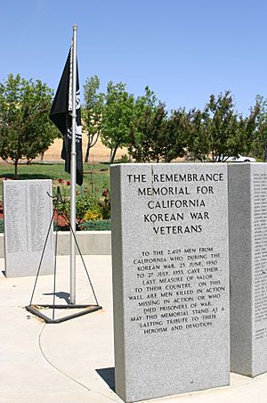 CaliforniaKoreanWarMemorialFront