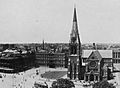 Cathedral Square, 1910 detail