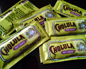 Cholula Hot Sauce Sachets