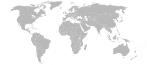 Cyathea brownii distribution