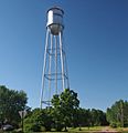 Elevated Metal Water Tank–Trommald