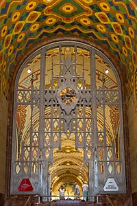 Guardian Building Detroit Interior Clock