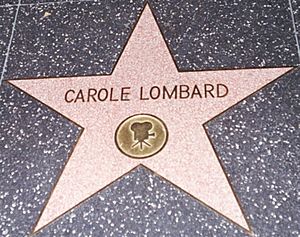 HollywoodWalkofFameCaroleLombardsStar