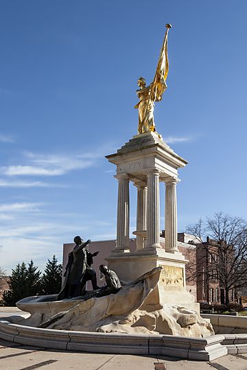 Key Monument Eutaw Place Baltimore MD1