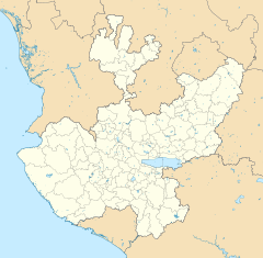 Yahualica is located in Jalisco