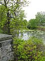 Moat around Fort Lennox