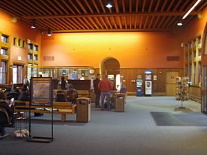 New London Station interior