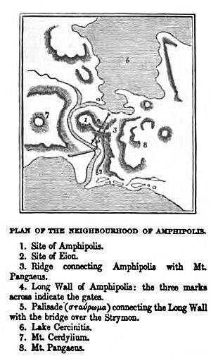 Plan and neighbourhood of Amphipolis