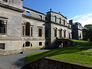 South elevation of Penicuik House