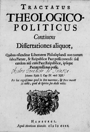 Spinoza Tractatus Theologico-Politicus